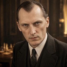 Portrait von Alexander Alekhine