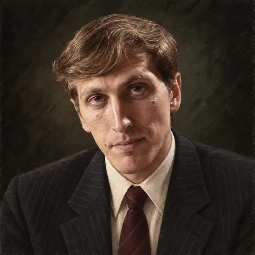 Portrait von Bobby Fischer