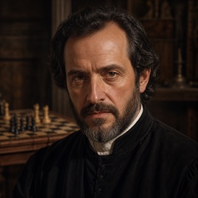 Portrait von Ruy López de Segura