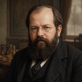 Portrait von Wilhelm Steinitz